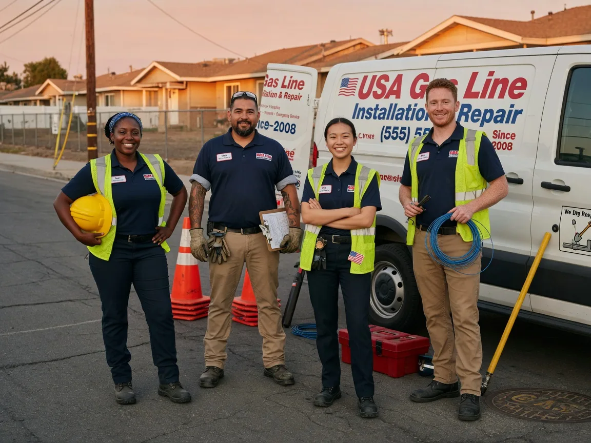 Gas Line Installation company in Wycombe, PA